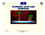 evanescent wave based biosensors
