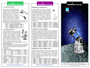 Sky-Watcher Telescope - C