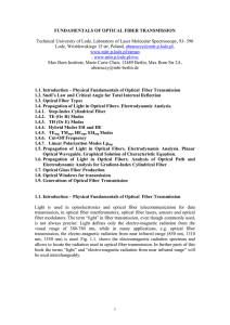 Introduction to optical fibers