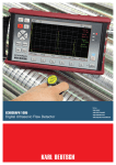 ECHOGRAPH 1095 Digital Ultrasonic Flaw Detector