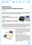 TECHNICAL REPORT Minitube Photometers – Precision in