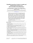 Monolithic integration of optical waveguide and