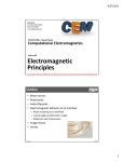 Lecture 3 -- Electromagnetic Principles