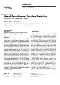 Signal Decoding and Receiver Evolution