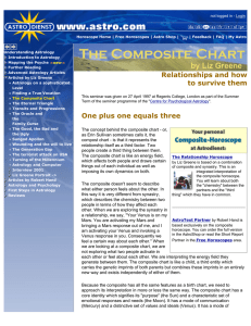 The Composite Chart - Articles by Liz Greene