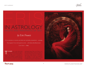Eris in Astrology: Facets and Fragments of Self