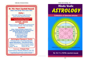 Hindu Vedic Astrology