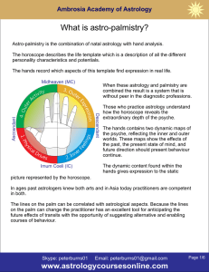 What is astro-palmistry? - International Academy of Astrology