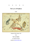 The Lyre of Orpheus - InteractiveStars.com