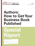 Authors: How to Get Your Business Book Published