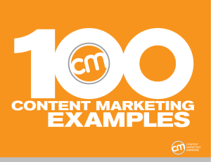 100 Content Marketing Examples