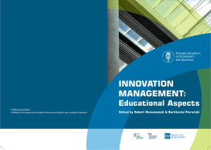Innovation Management Educational Aspects
