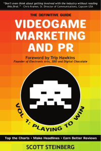 Videogame marketing and PR