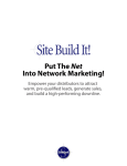Site Build It! Network Marketing