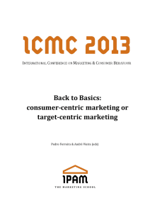Back to Basics: consumer-centric marketing or target