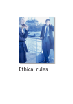 Ethical rules for Premium Rate