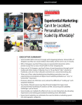 Experiential Marketing: Can it be Localized, Personalized and