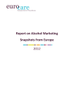 Report from Eurocare Marketing Snapshots