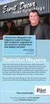 Distinction Magazine - PilotMediaSolutions.com