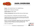 kapa overview - Pacific Media Group