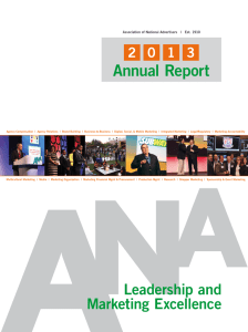 Annual Report Association Of National Advertisers