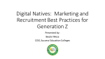 CAPPS 2015 BC-BMeza-Marketing and Recruiting to Digital Natives