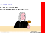 ETHICS AND SOCIAL RESPONSIBILITY IN MARKETING MARKETING, 6/e