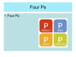 Four Ps • Four Ps