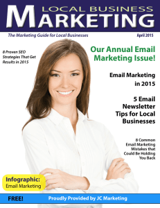 Our Annual Email Marketing Issue!