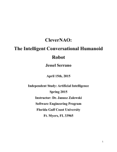 The Intelligent Conversational Humanoid Robot