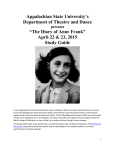 The Diary of Anne Frank - Schaefer Center for the Performing Arts