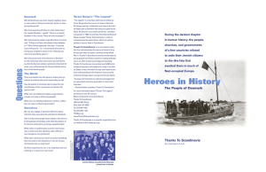Heroes in History: The People of Denmark