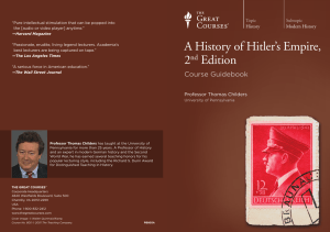 A History of Hitler`s Empire, 2nd Edition