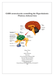 GABA neurocircuits controlling the Hypothalamic- Pituitary