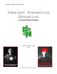Inhalant Prevention Education