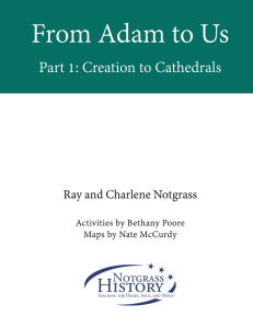 Part 1: Creation to Cathedrals