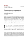 Contemporary History in High Schools [1] : Brazilian, North