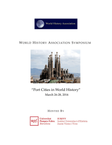 Port Cities in World History - The World History Association