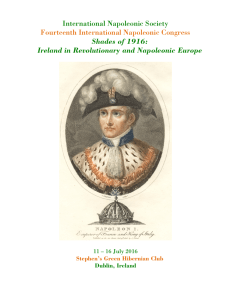 Ireland in Revolutionary and Napoleonic Europe Stephen`s Green