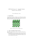 CMPE 250 Project #1 – Simplified Turkish Checkers Game (DAMA)