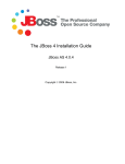 jboss4-install - JBoss.org Documentation