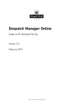 Despatch Manager Online