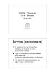 Servlets (environment)