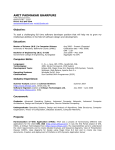 Resume (pdf format) - Computer Science and Electrical Engineering