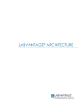 LABVANTAGE® ArchiTEcTurE