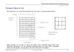 Conway`s Game of Life - Freie Universität Berlin