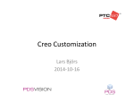 Creo Customization