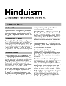 Hinduism religion profile - International Students, Inc.