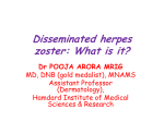 Disseminated herpes zoster: What is it?