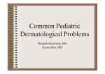 Common Pediatric Dermatological Problems